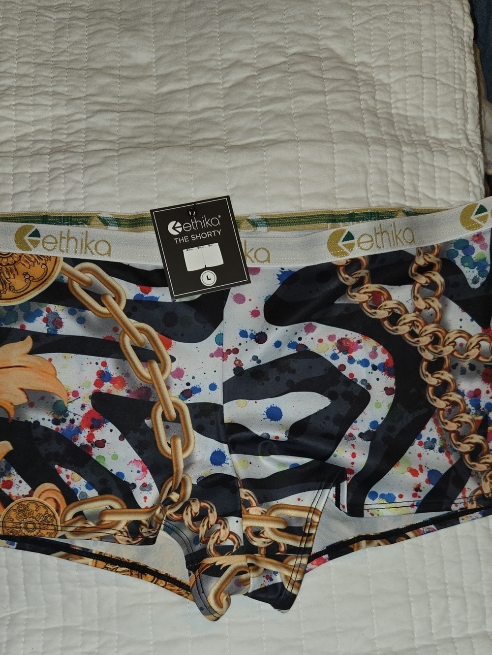 Ethika Women's Printed Shorty Shorts